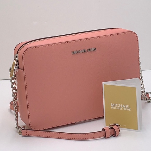 Michael Kors Jet Set Item Large East West Zip Crossbody Leather Primrose
NWT - Picture 16 of 16